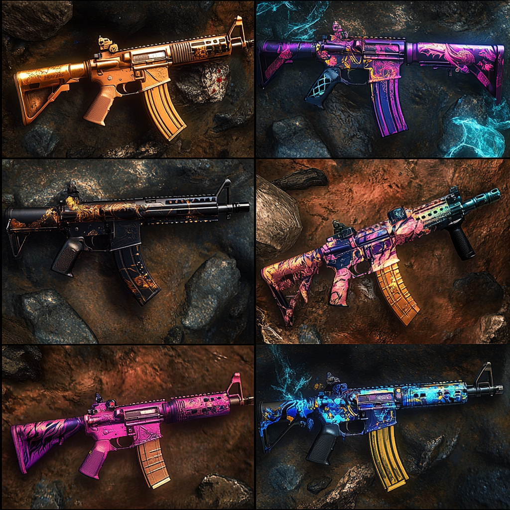 Evolution of Weapon Skins